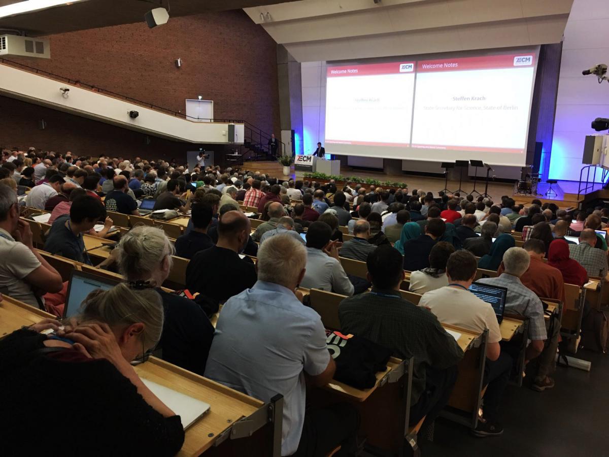 Así te contamos lo que está pasando en el Séptimo Congreso Europeo de Matemáticas de Berlín