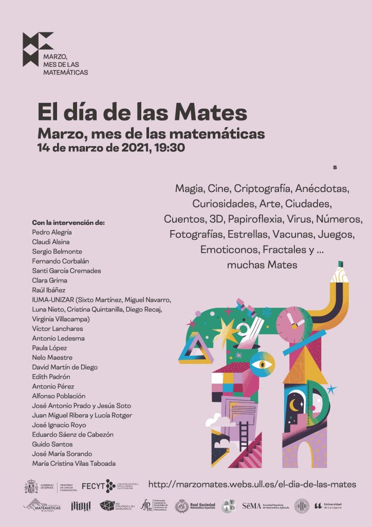 Celebra este domingo el Día Internacional de las Matemáticas con una gran gala online