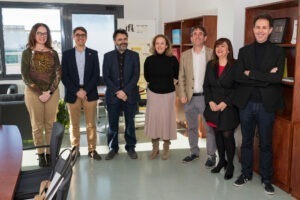 Eloísa del Pino, presidenta del CSIC, visita el CFTMAT