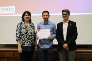 Javier Peñafiel (ICMAT-CSIC), premiado en el concurso Yo investigo. Yo soy CSIC de vídeos de divulgación