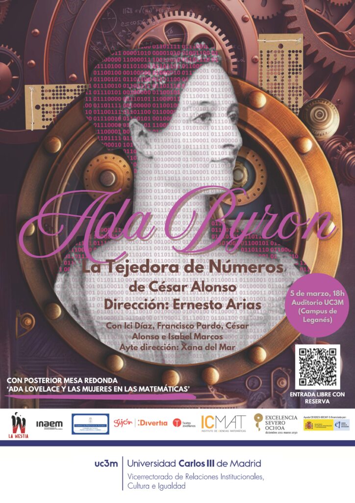 Obra de teatro «Ada Byron: La Tejedora de Números» y mesa redonda